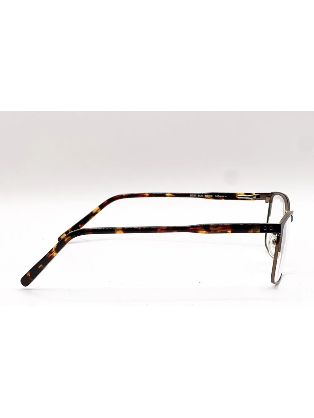 Ted Baker B337 Blk Black Square Authentic Eyeglass Frames 55-16-145